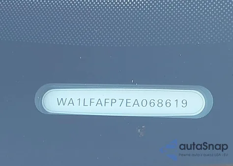 2014 Audi Q5 2.0T Premium z USA, uszkodzony, nr VIN WA1LFAFP7EA068619